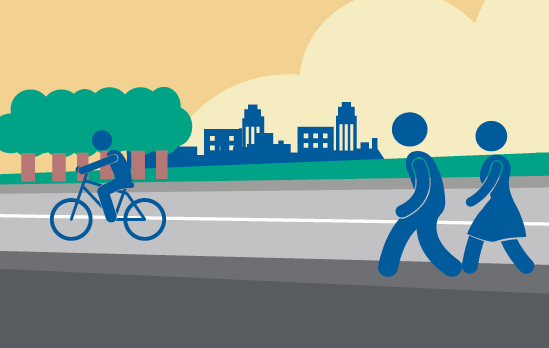 active travel graphic